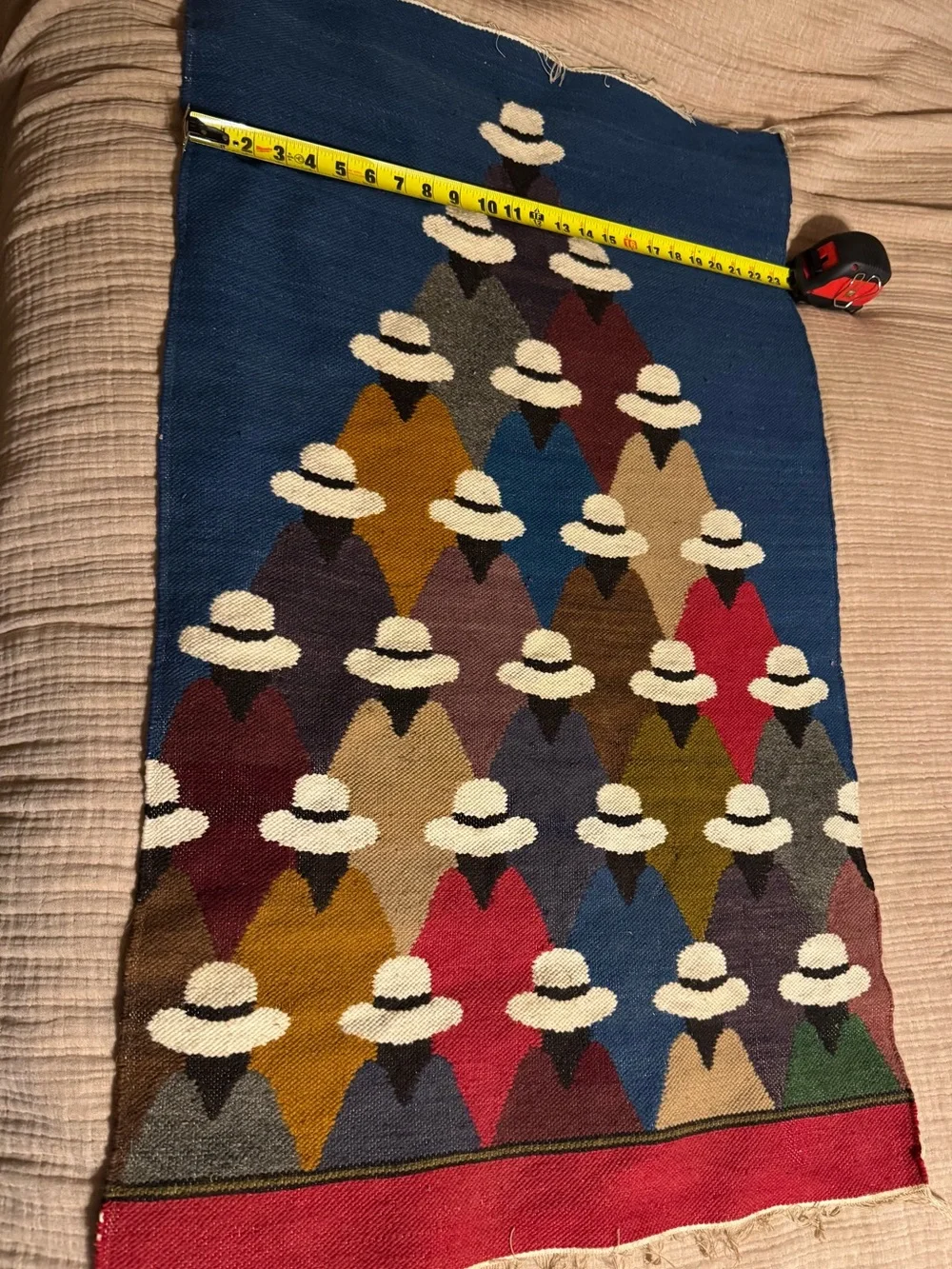 Handmade this rectangular